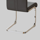 Modern Dining Chairs With Padded Seat, High Back by HouseOfZazla