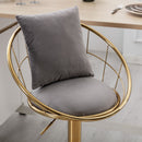 Unique Design Bar Chair, 360 Degree Rotation, Adjustable Height, Suitable For Dining Room And Bar by HouseOfZazla