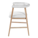 25" Seat Height Bar Stools with Back, Set of 2 by HouseOfZazla