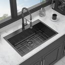 Drop In Kitchen Sink, 16 Gauge Stainless Steel, Topmount by HouseOfZazla