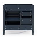 Bathroom Vanity With 2 Drawers And Tip-Out Drawer, Storage Cabinet by Unique Piece Furniture