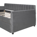 Upholstered Daybed With Slat Support by HouseOfZazla