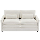 Cozy Upholstered Cushion Loveseat Sofa For Living Room by HouseOfZazla