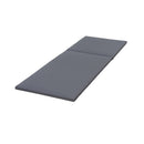 2" Thick Chaise Lounge Cushion in Dark Grey by HouseOfZazla
