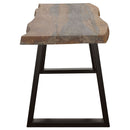 Wobegon - Rectangular Dining Bench - Gray by HouseOfZazla