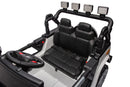 12V7A 30W*2 Four-Wheel Drive Seat One Button Start, Forward And Backward, High And Low Speed, Music, Front Light, Power Display, Two Doors Can Open, 2.4G R / C, Seat Belt Four Wheel Absorber by HouseOfZazla