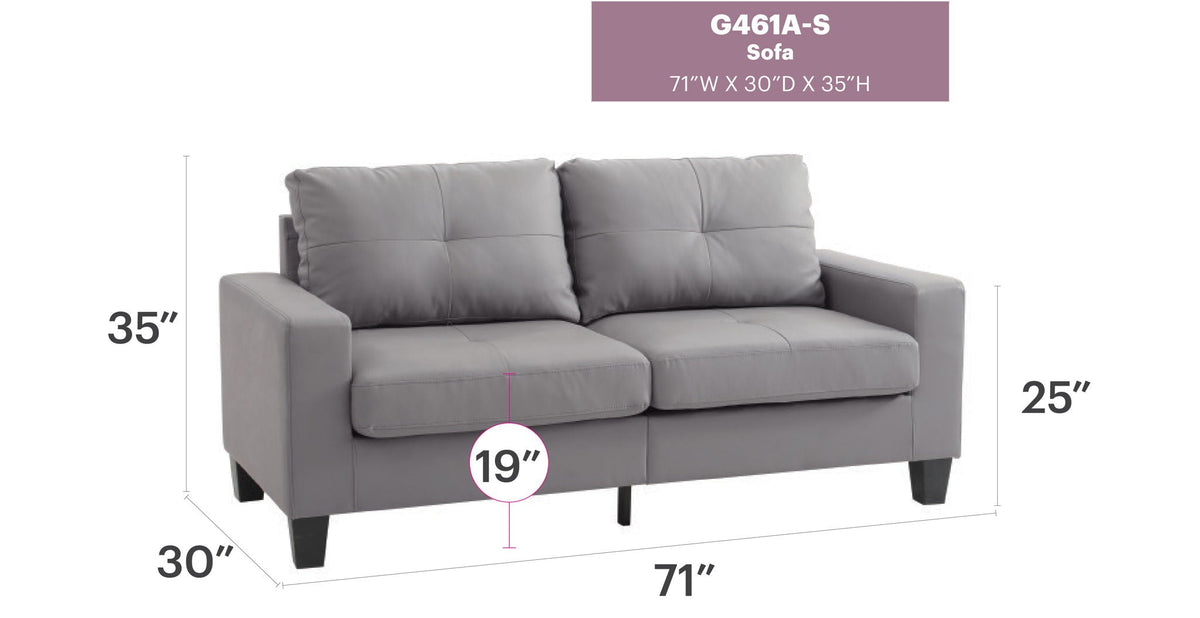 Modern Sofa With Elegance - Gray, photo 8 of 8