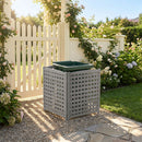 3 Panel Outdoor Air Conditioner Fence Screen by HouseOfZazla