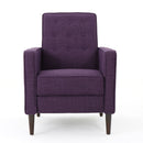 Mid-Century Modern Recliner With Button Tufted Waffle Stitch by HouseOfZazla