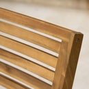Outdoor Dining Set With Coffee Table And 2 Chairs - Teak by HouseOfZazla