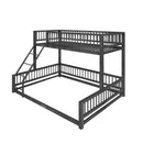 Bunk Bed With Ladder And Safety Guardrails by HouseOfZazla