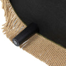 Melinda - Oval Tufted Bullion Fringe Storage Bench by HouseOfZazla