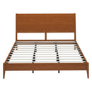 Modern Sled Platform Bed Frame With Slats