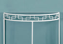 Accent Console Table for Entryway, Contemporary and Modern - White by HouseOfZazla