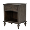 Victoria - Nightstand With Open Storage by HouseOfZazla