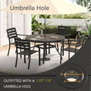 7 Pieces Outdoor Patio Dining Set by HouseOfZazla