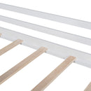 Loft House Bed With Ladder And Slide, With board And Light Strip On The Roof by HouseOfZazla