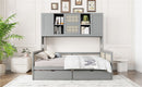 Daybed And All In One Cabinet And Shelf by HouseOfZazla