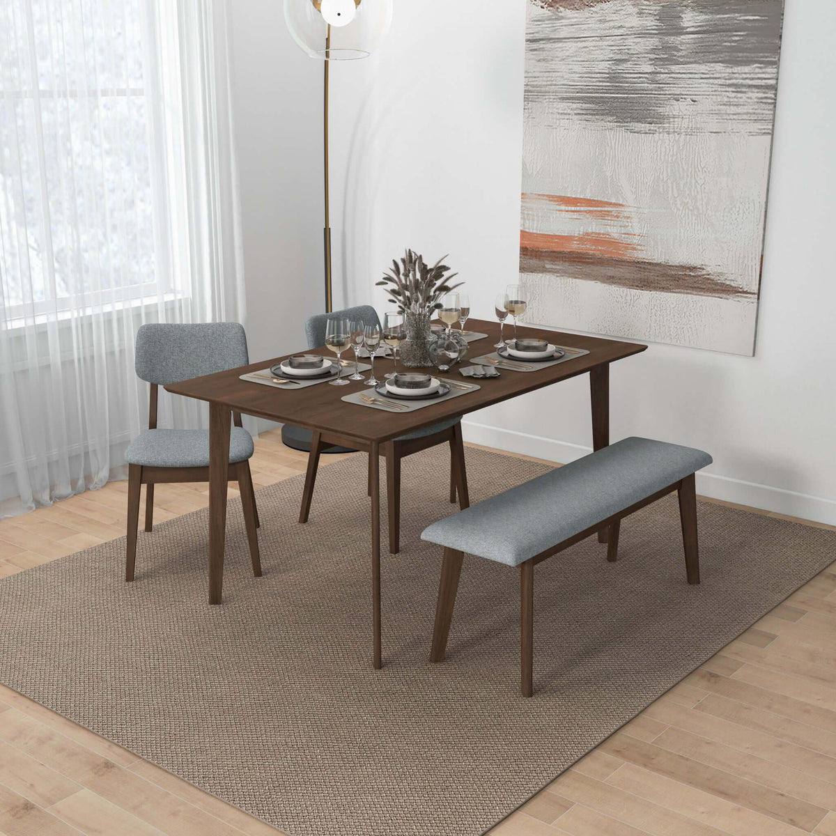 Carlos - Upholstered Bench, photo 12 of 13