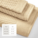 Cotton Diamond Waffle Weave Bath Towel Set - Grayson Collection by Great Bay Home