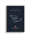 GobekUsa F1 Circuit Canvas Painting - Motorsport Wall Art