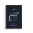 GobekUsa F1 Circuit Canvas Painting - Motorsport Wall Art