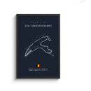 GobekUsa F1 Circuit Canvas Painting - Motorsport Wall Art