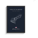 GobekUsa F1 Circuit Canvas Painting - Motorsport Wall Art