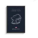 GobekUsa F1 Circuit Canvas Painting - Motorsport Wall Art