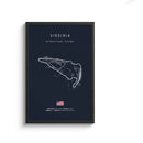 GobekUsa F1 Circuit Canvas Painting - Motorsport Wall Art