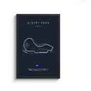 GobekUsa F1 Circuit Canvas Painting - Motorsport Wall Art