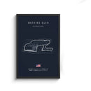 GobekUsa F1 Circuit Canvas Painting - Motorsport Wall Art