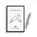 GobekUsa F1 Circuit Canvas Painting - Motorsport Wall Art