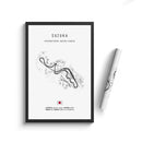 GobekUsa F1 Circuit Canvas Painting - Motorsport Wall Art
