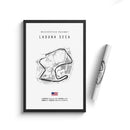 GobekUsa F1 Circuit Canvas Painting - Motorsport Wall Art