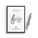 GobekUsa F1 Circuit Canvas Painting - Motorsport Wall Art