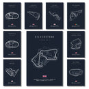 GobekUsa F1 Circuit Canvas Painting - Motorsport Wall Art