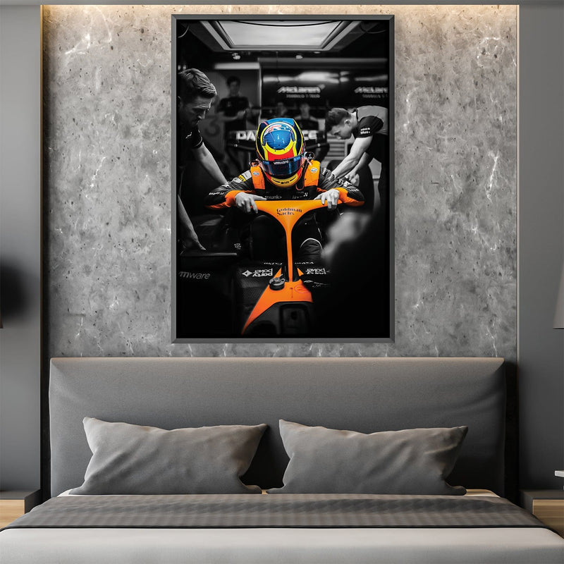 F1 Driver Canvas