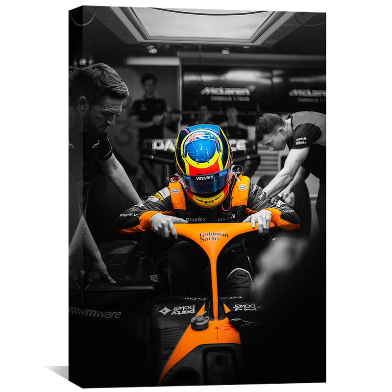 F1 Driver Canvas