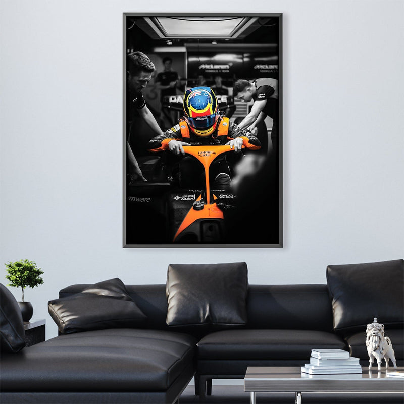 F1 Driver Canvas