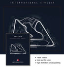 GobekUsa F1 Race Track Canvas Art Print