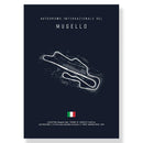 GobekUsa F1 Race Track Circuit Canvas Wall Art