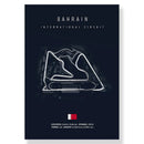 GobekUsa F1 Racing Track Canvas Art Print