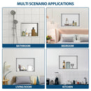 Stainless Steel Shower Niche With Seamless Design For Bathroom Storage