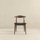 Destiny - Dining Chairs (Set of 2) - Black / Dark Brown