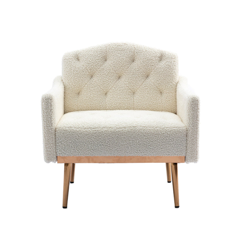 Walker Edison | Classic Modern Tufted Teddy Accent Chair