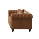 FX 63.5" Contemporary Design Chesterfield Sofa