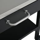 Foldable Outdoor Kitchen Cart With Storage For Patio by HouseOfZazla