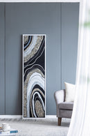 70.9x19.7x1.5 ft Elongated Landscape Rectangle Framed Oil Painting by HouseOfZazla