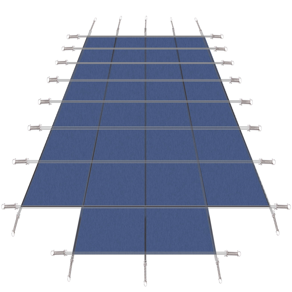 Pool Safety Cover, Fits 18 X 36Ft Rectangular Inground Winter Swimming Pools, High Strength Mesh - Blue, photo 5 of 5